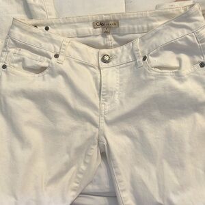 Guc Cabi 4 Creamy White Soft and Stretchy Denim Jeans